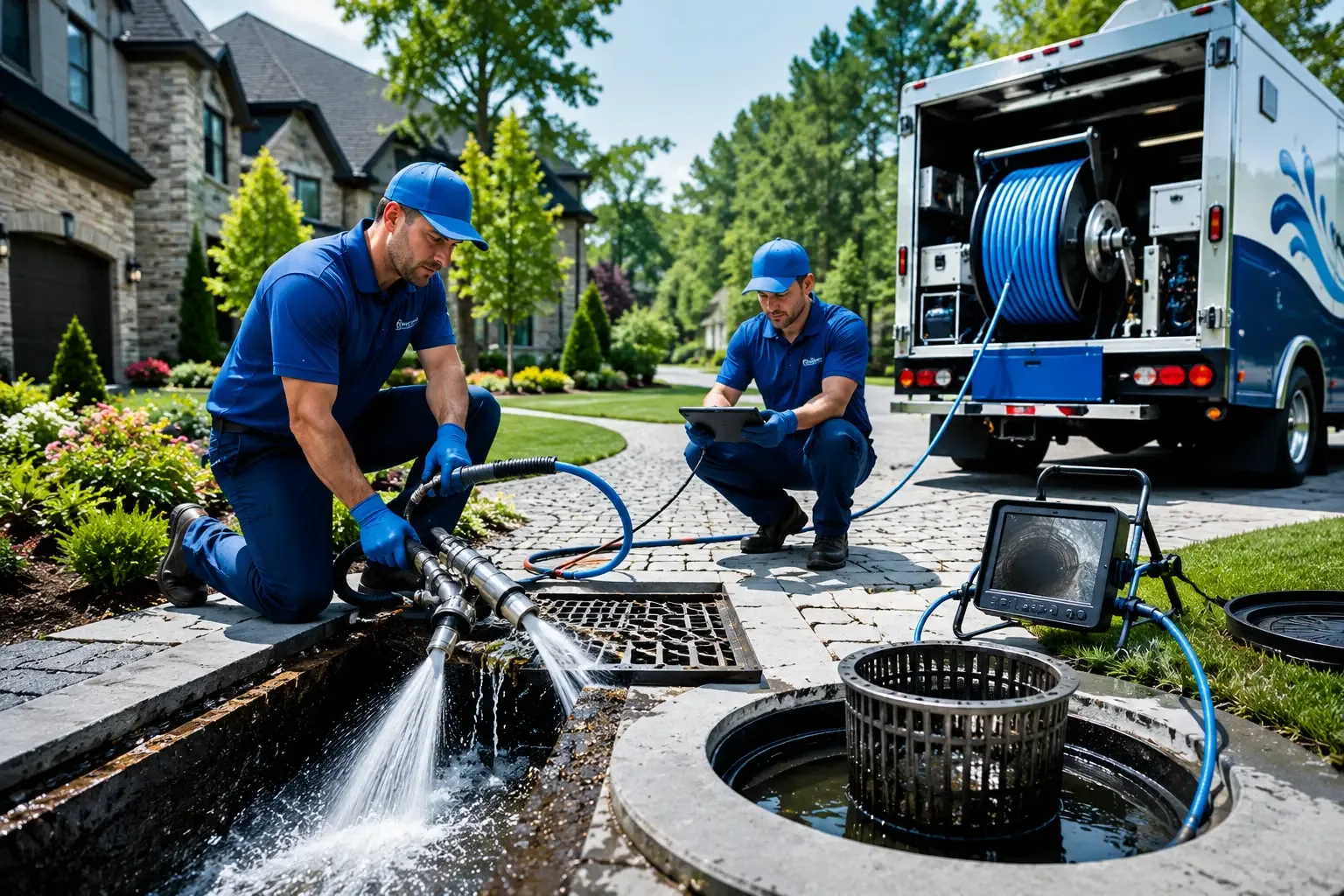 Local outdoor drain cleaning professionals in Hanford, CA